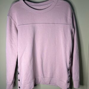 Abercrombie & Fitch Soft Pink Fleece Top